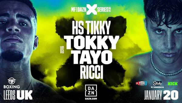 Dazn X-Series 12 Tikky Tokky v Tayo Ricci Live