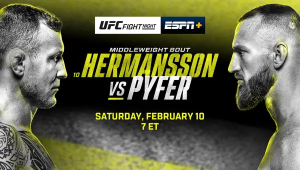 UFC Fight Night: Hermansson vs. Pyfer