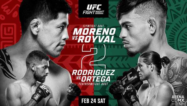UFC Fight Night: Moreno vs. Royval 2